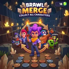 Play Brawl Merge: Collect All Characters game