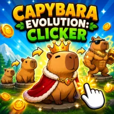 Play Capybara Evolution: Clicker game