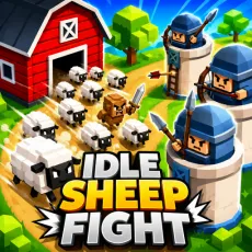 Play Idle Sheep Fight game