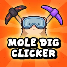 Play Mole Dig Clicker game